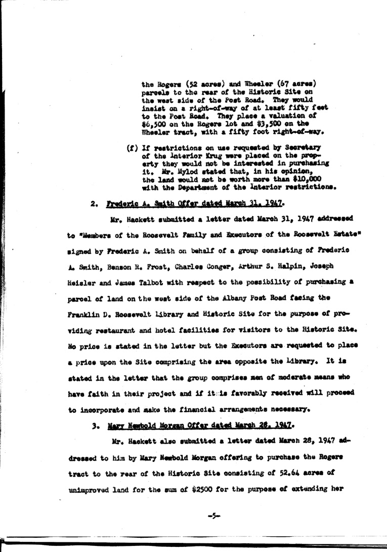 [a902ae14.jpg] - Agenda and Minutes of Meeting of Executors of F.D.R.'s estate April 1, 1947