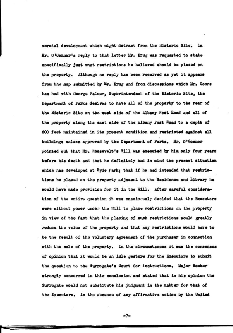[a902ae16.jpg] - Agenda and Minutes of Meeting of Executors of F.D.R.'s estate April 1, 1947