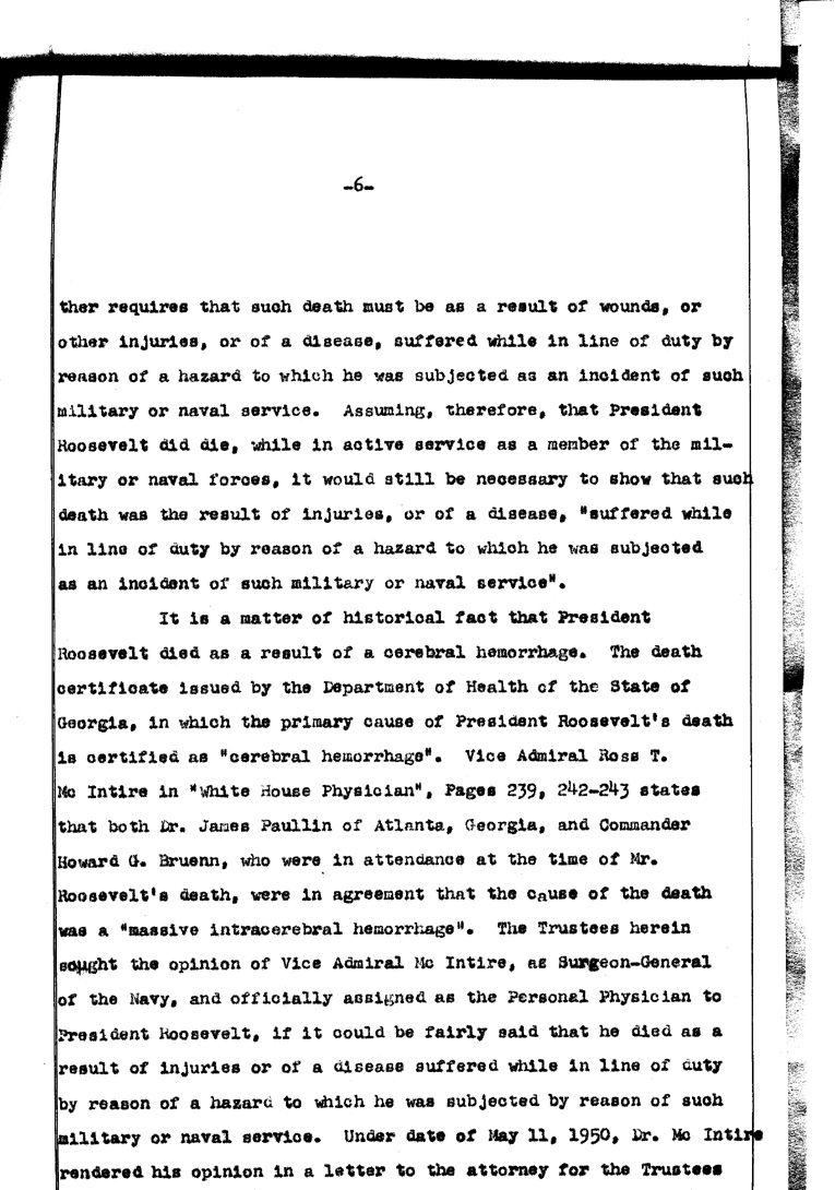 [a902af06.jpg] - Agenda and Minutes of Meeting of Executors of F.D.R.'s estate April 1, 1948