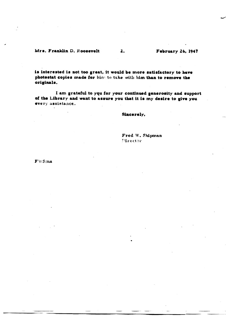 [a902aj02.jpg] - Agenda and Minutes of Meeting of Executors of F.D.R.'s estate April 1, 1952