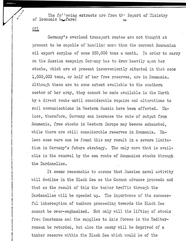 [a25f05.jpg] - William J. Donovan to FDR   10/3/41