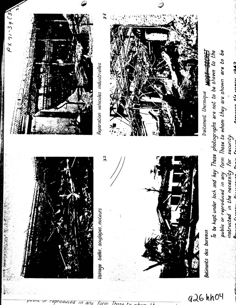 [a26hh04.jpg] - DAMAGED PLOTS  IN FRANCE AFTER THE ATTACK ON 3/4 MARCH 1942  PAGE - 4