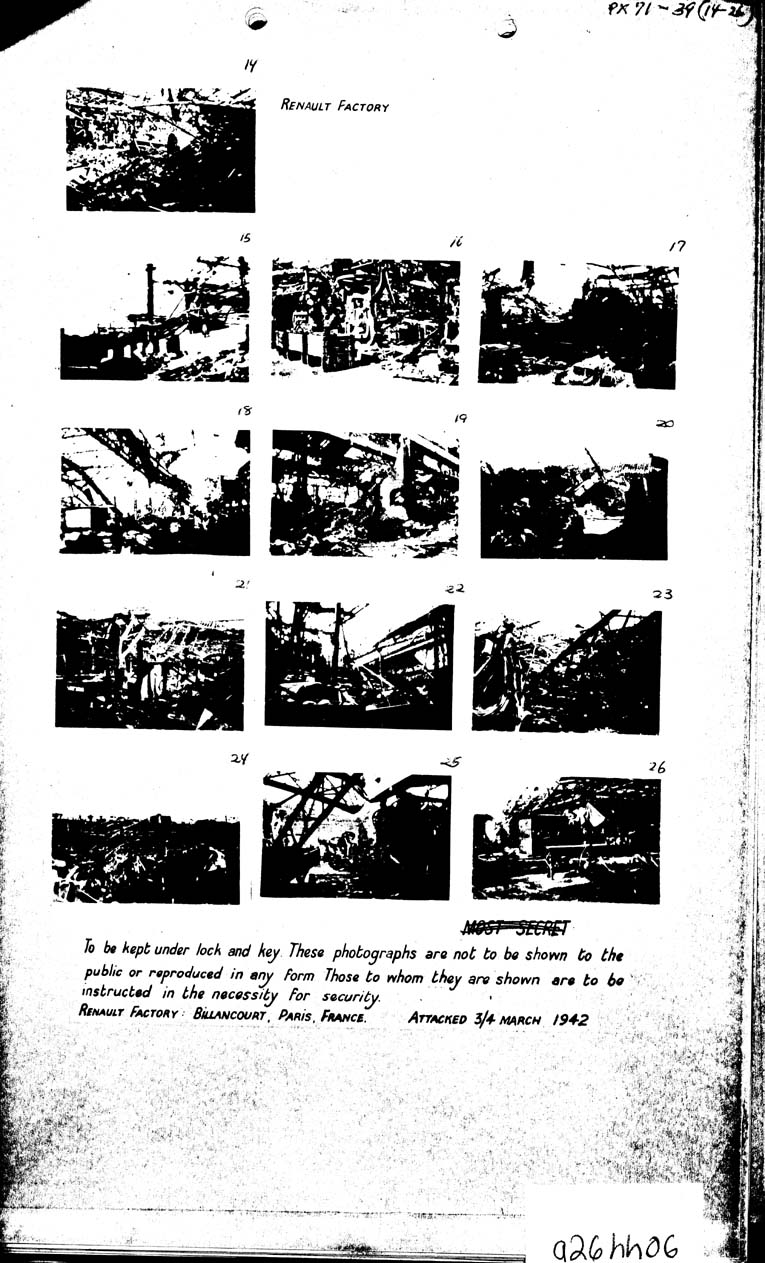 [a26hh06.jpg] - DAMAGED PLOTS  IN FRANCE AFTER THE ATTACK ON 3/4 MARCH 1942  PAGE - 6