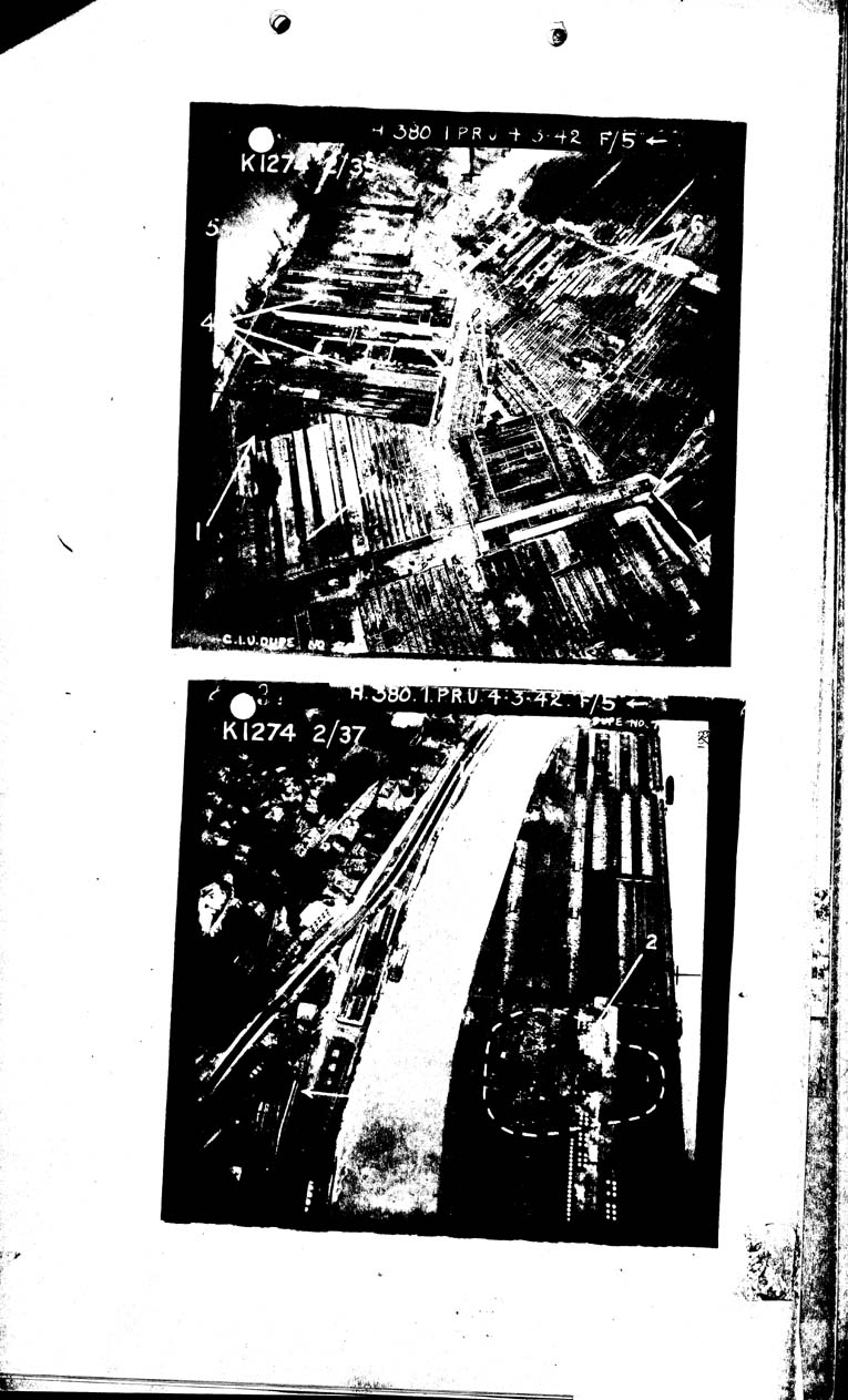 [a26hh07.jpg] - DAMAGED PLOTS  IN FRANCE AFTER THE ATTACK ON 3/4 MARCH 1942  PAGE - 7