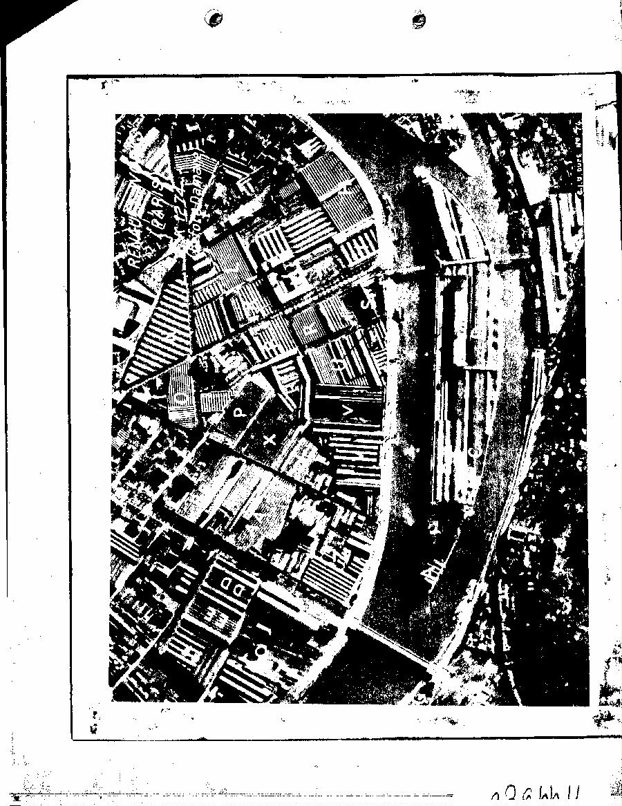 [a26hh11.jpg] - DAMAGED PLOTS  IN FRANCE AFTER THE ATTACK ON 3/4 MARCH 1942  PAGE - 11