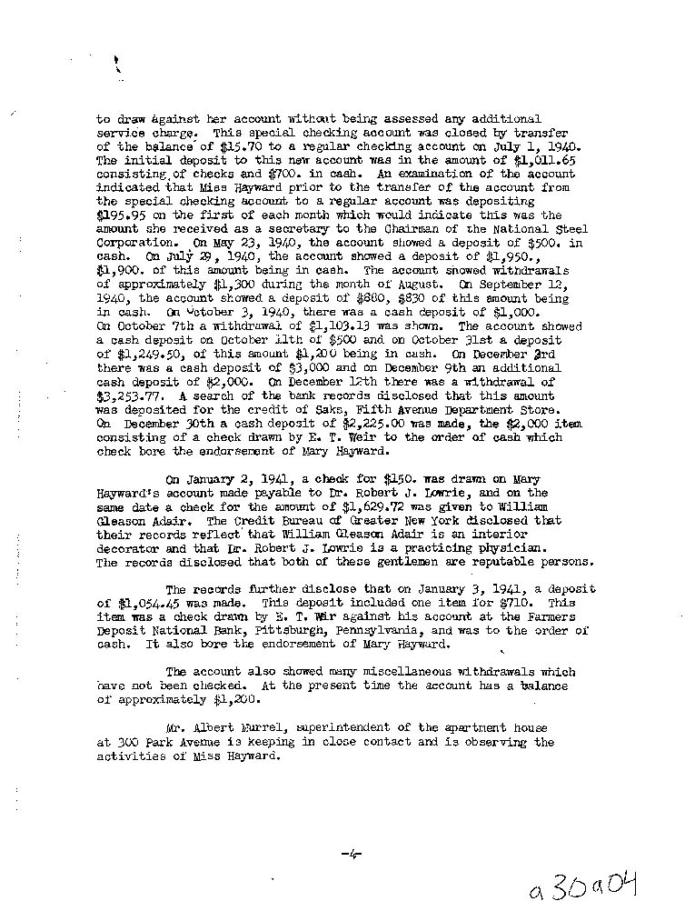 [a30a04.jpg] - Memorandum FBI