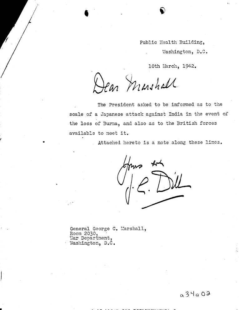 [a34a02.jpg] - Memorandum for Mr. Rudolph Forster-March 10, 1942