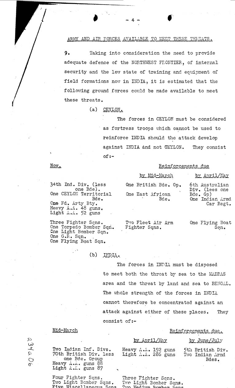 [a34a06.jpg] - Memorandum for Mr. Rudolph Forster-March 10, 1942