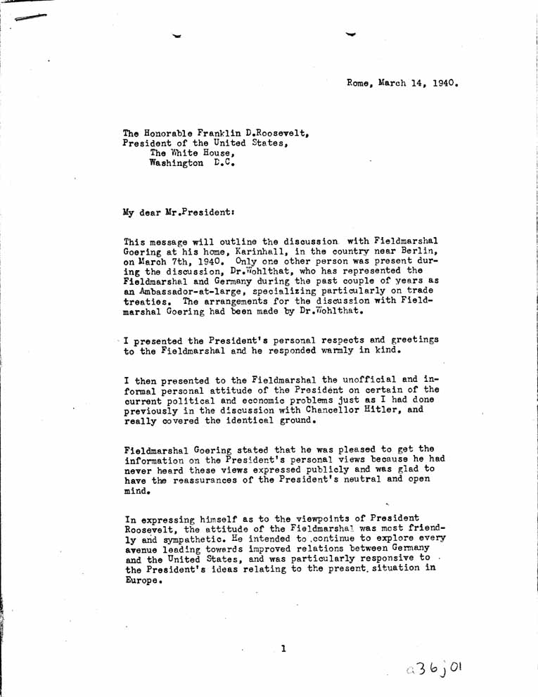 [a36j01.jpg] - James D. Mooney-->Mr. President-March 14, 1940