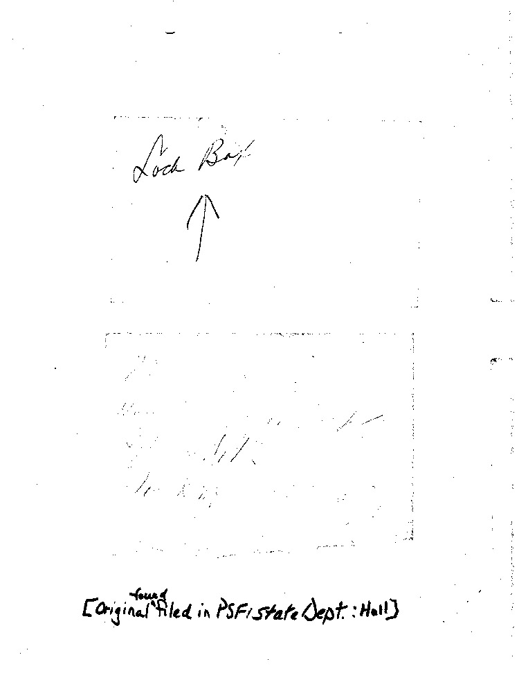 [a298b01.jpg] - Note found filed in PSF: State Dept.:Hall (nd)