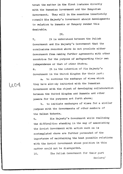 [a304u04.jpg] - Memo delivered to Hull for forwarding to FDR from British Embassy 4/8/39