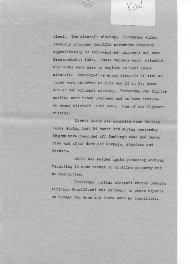 [a307x04.jpg] - Telegram on military situation 6/15/1940 - Page 3