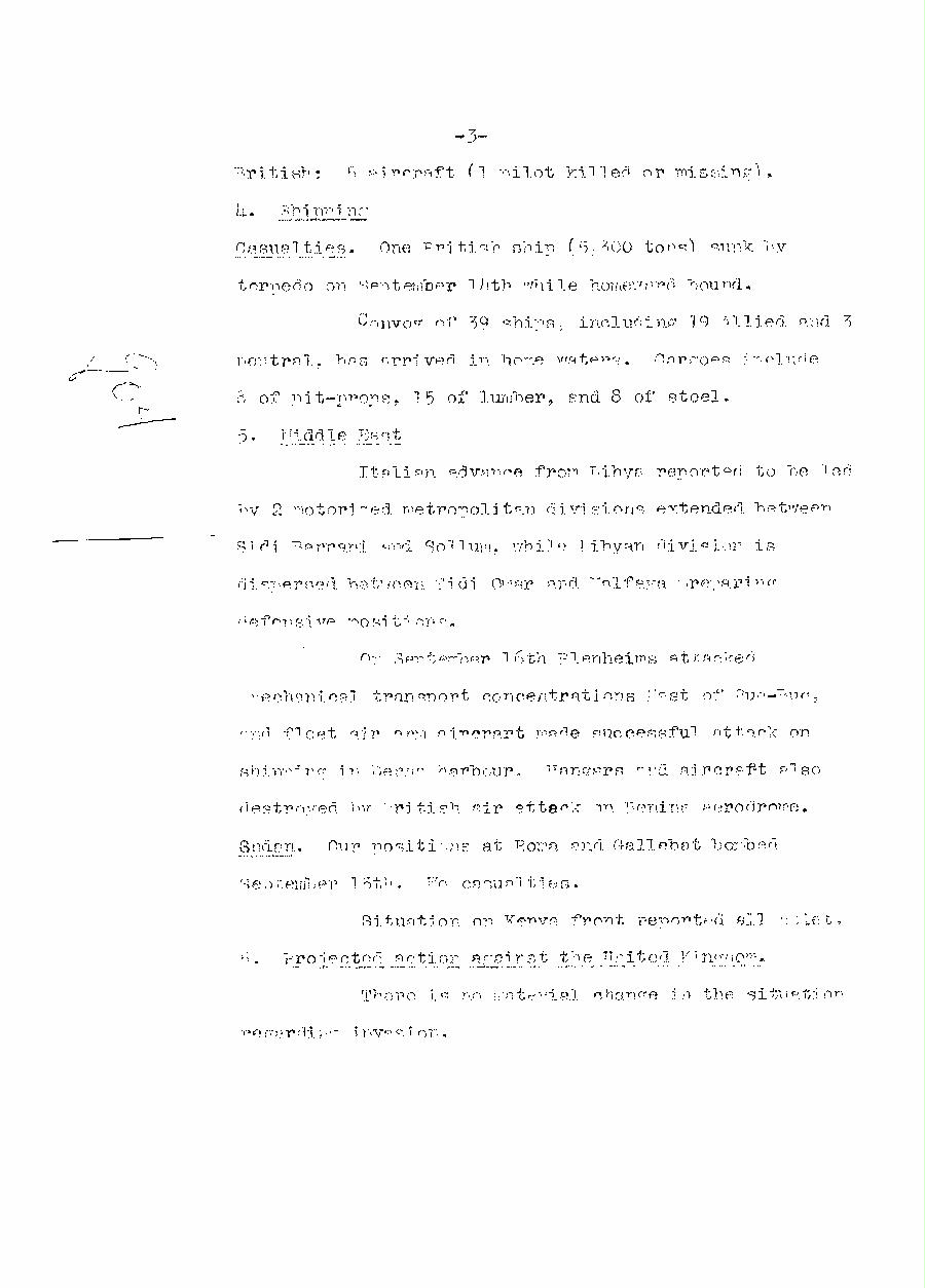 [a310q04.jpg] - Telegram dispatched from London re:military situation. 9/19/40 - Page 3