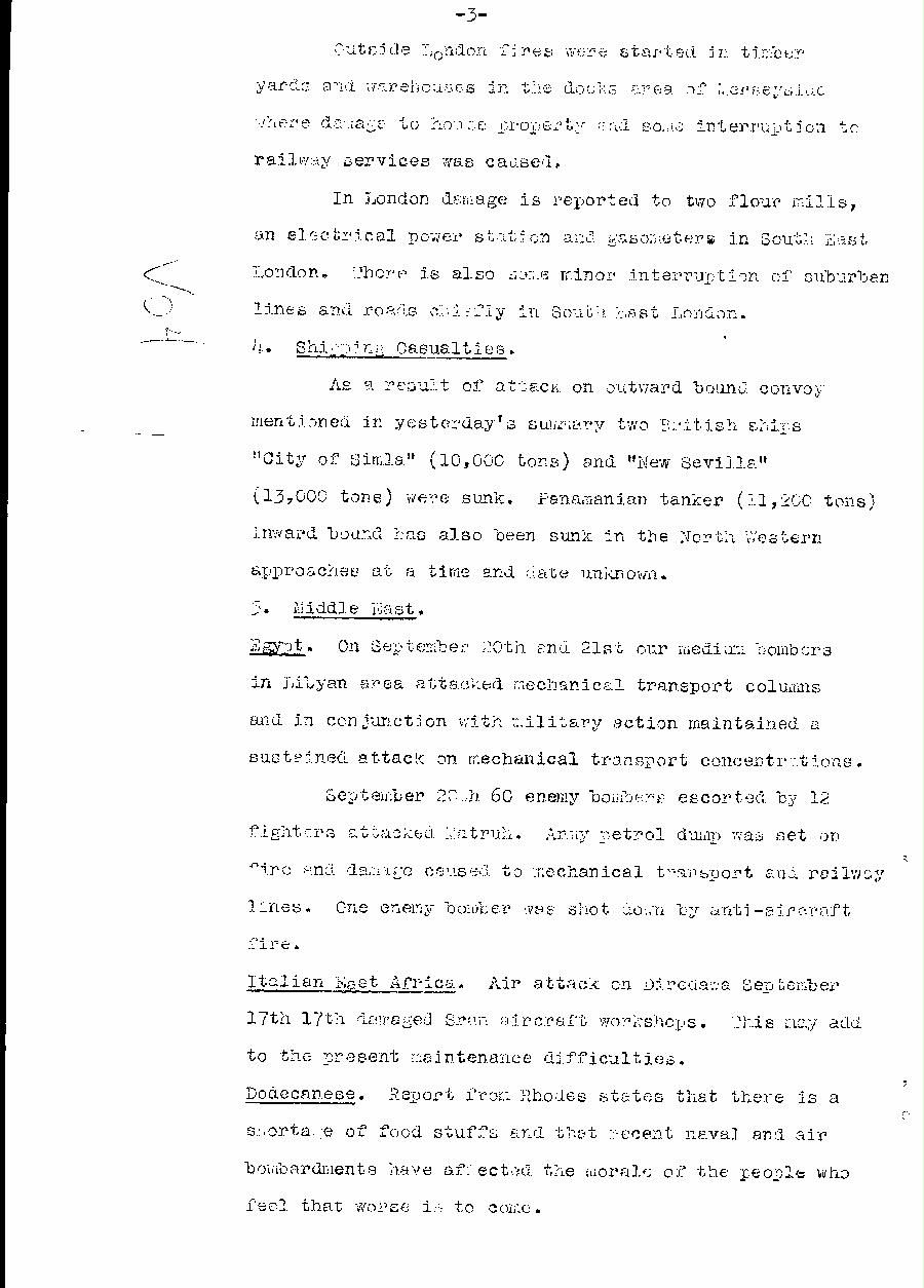[a310v04.jpg] - Telegram dispatched from London re:military situation. 9/22/40 - Page 3