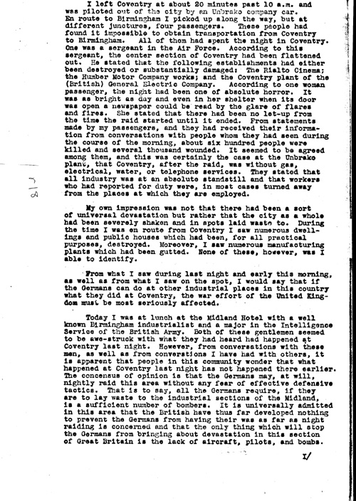 [a311r18.jpg] - Embassy report on Bomb damages in English cities 12/6/40