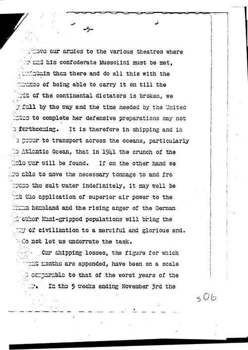 [a311s06.jpg] - Lord Lothian to Cordell Hull, Secretary of State Letter to President 12/8/40