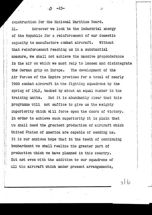 [a311s16.jpg] - Lord Lothian to Cordell Hull, Secretary of State Letter to President 12/8/40