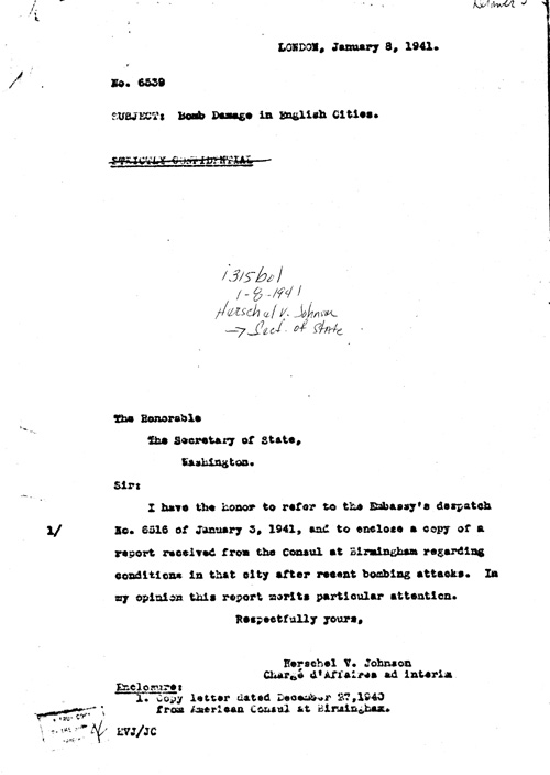 [a315b01.jpg] - Herschel V. Johnson-->Sect. of State 1/8/1941