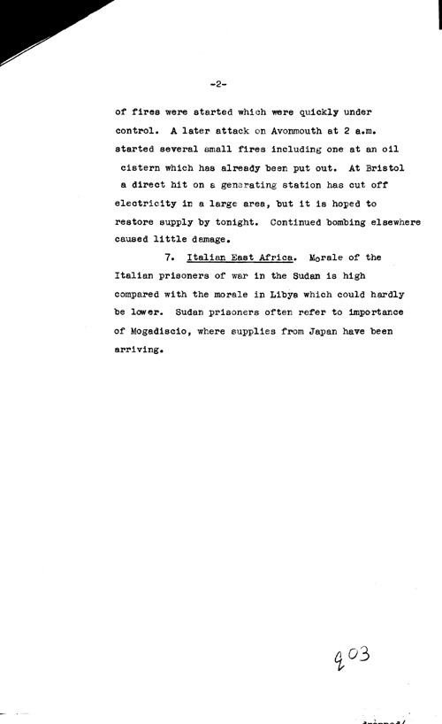 [a316q03.jpg] - Neville Butler --> FDR Letter about military situation 1/20/41