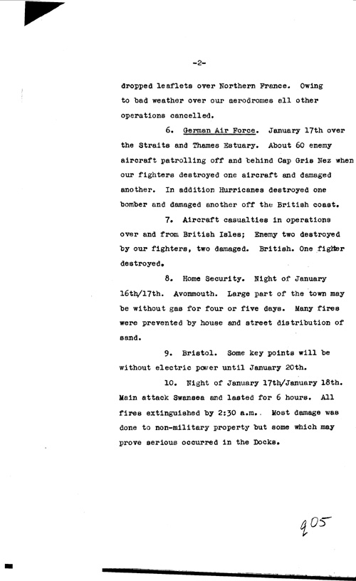 [a316q05.jpg] - Neville Butler --> FDR Letter about military situation 1/20/41