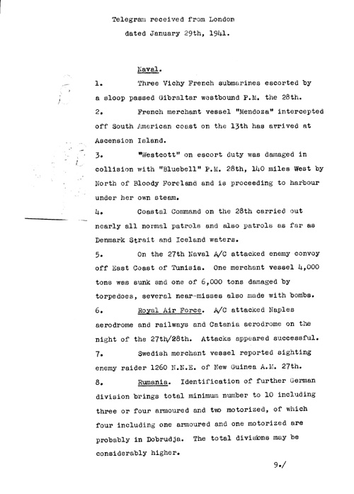 [a317a02.jpg] - Report on military situation 1/29/41