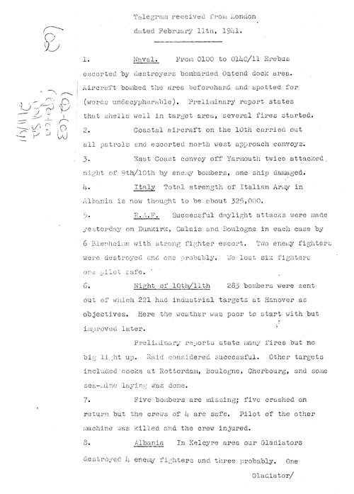 [a317l02.jpg] - Report on military situation 2/11/41