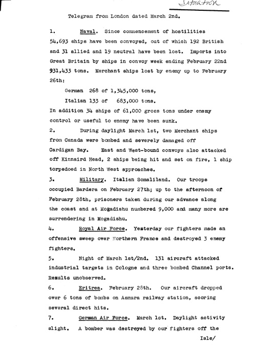 [a318c02.jpg] - Report on military situation3/2/41