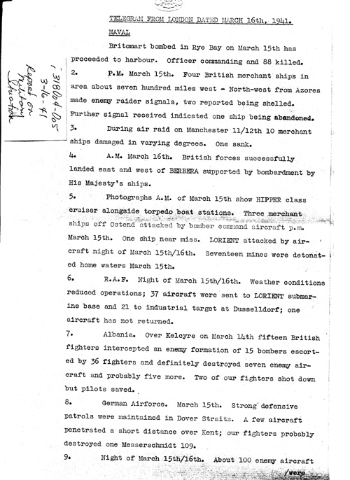 [a318o04.jpg] - Report on military situation3/16/41