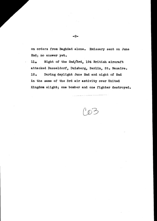 [a321c03.jpg] - Cover letter; Halifax-->FDR 6/4/41