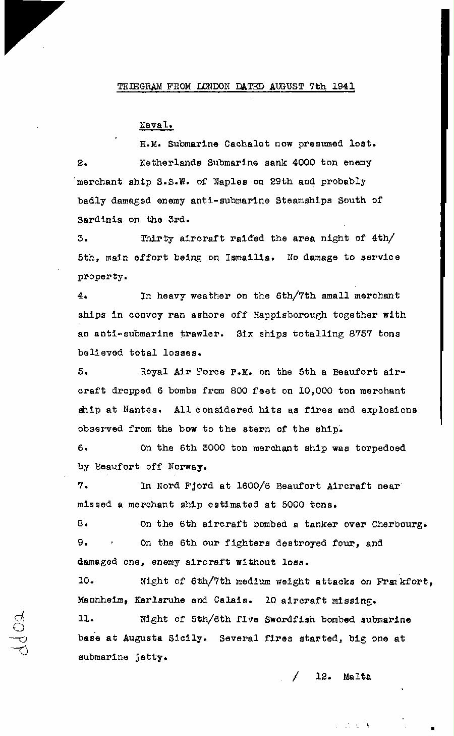[a322dd02.jpg] - Report on military situation 8/7/41