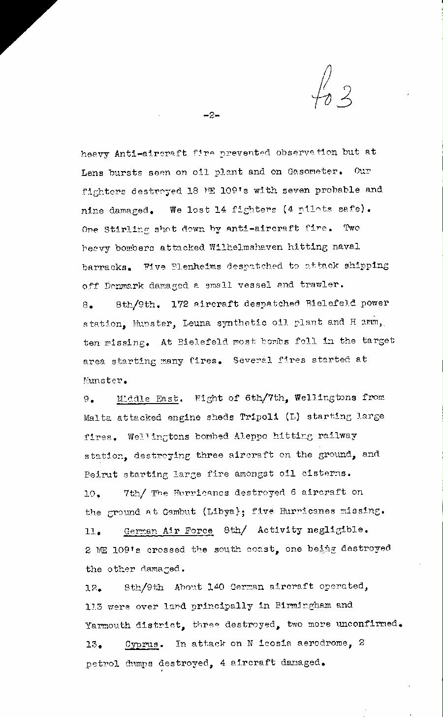 [a322f03.jpg] - Cont-Report on military situation 7/9/41