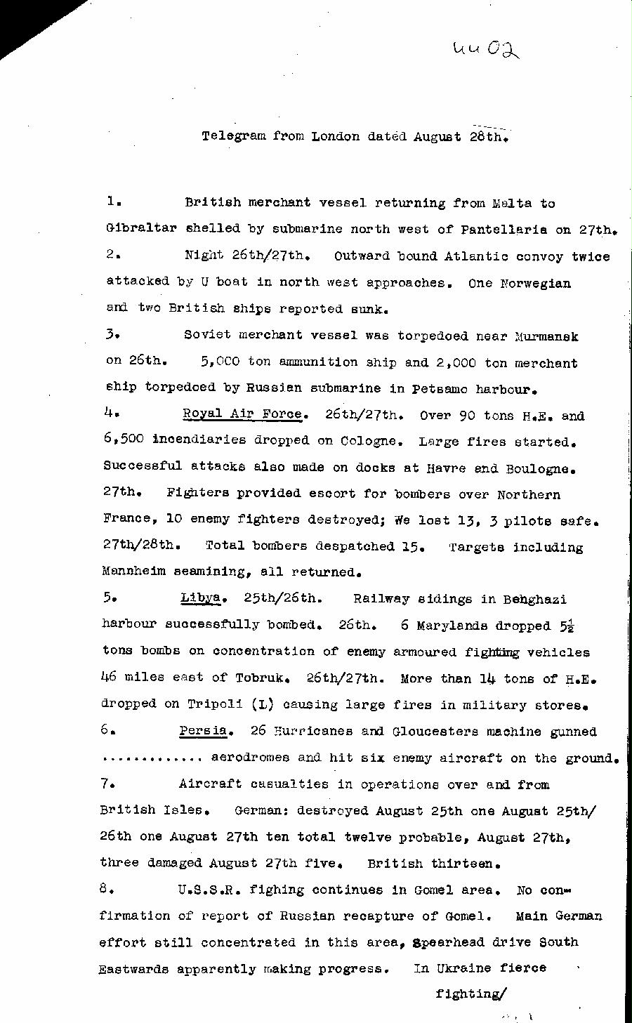 [a322uu02.jpg] - Report on military situation 8/28/41