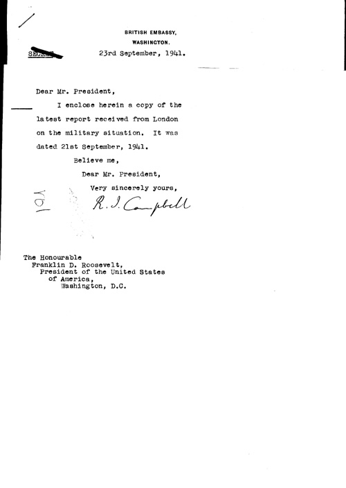 [a323r01.jpg] - Cover letter; Campbell__>FDR 9/23/41