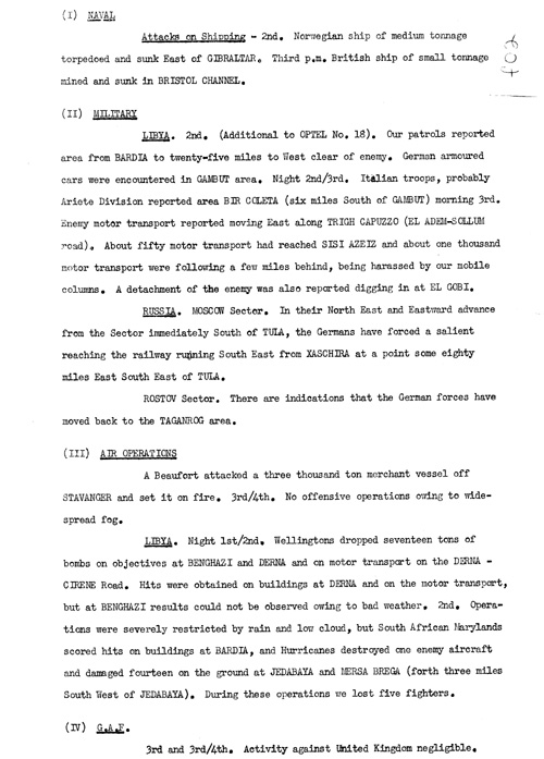 [a326f02.jpg] - Military report from London 12/4/41