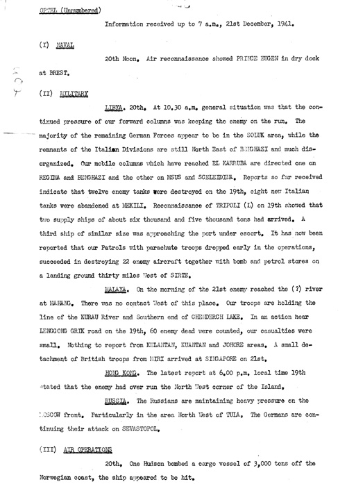 [a326u02.jpg] - Military report from London 12/21/41