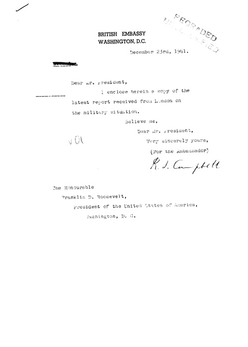 [a326v01.jpg] - R.J. Campbell --> FDR Letter regarding military situation 12/23/41