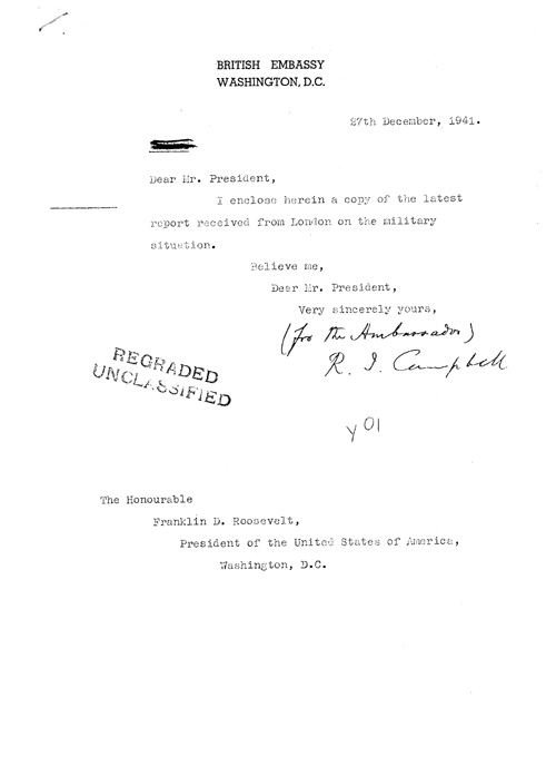 [a326y01.jpg] - R.J. Campbell --> FDR Letter regarding military situation 12/27/41