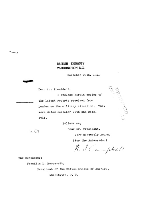[a326z01.jpg] - R.J. Campbell --> FDR Letter regarding military situation 12/29/41
