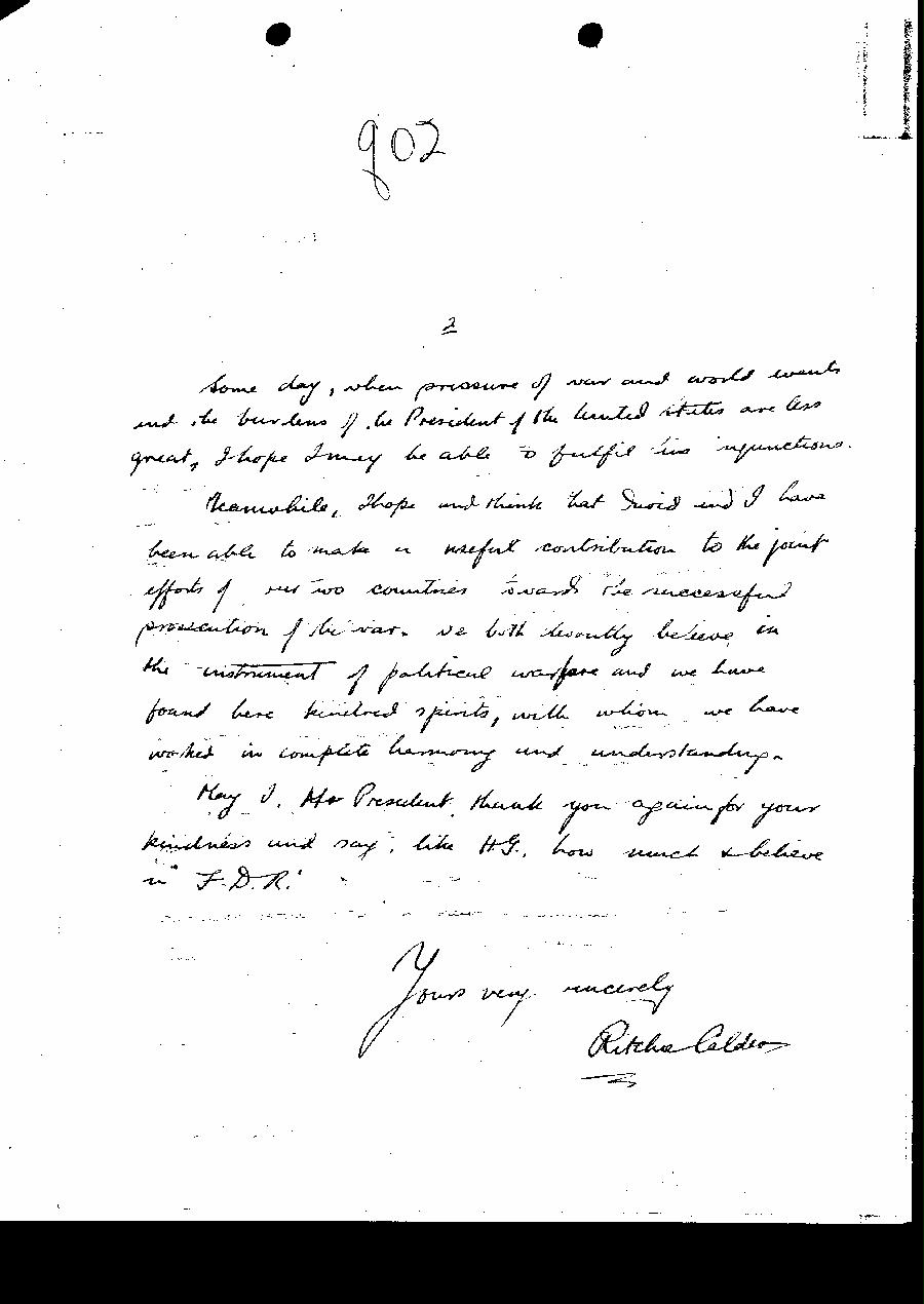 [a327q02.jpg] - Letter to FDR from [unknown!. 5/8/42