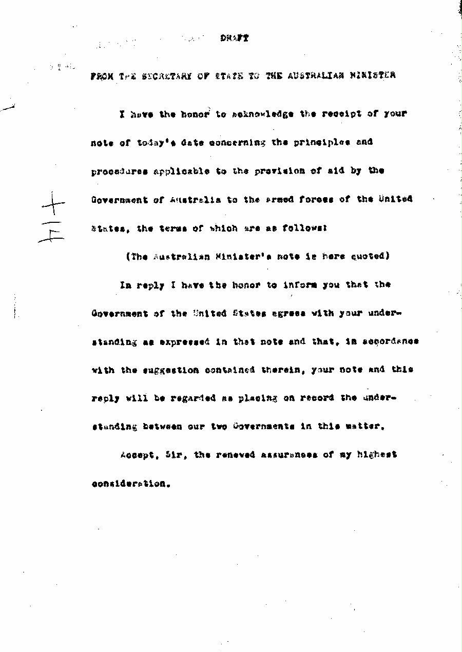 [a327t14.jpg] - Draft from Secretary of State to the Australian minister.(n.d.).