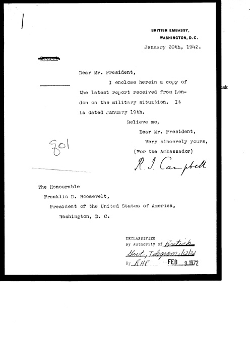 [a328q01.jpg] - Cover letter; Campbell-->FDR 1/20/42