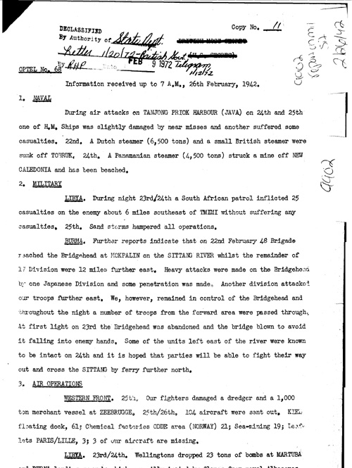 [a329aa02.jpg] - Report on military situation 2/26/42