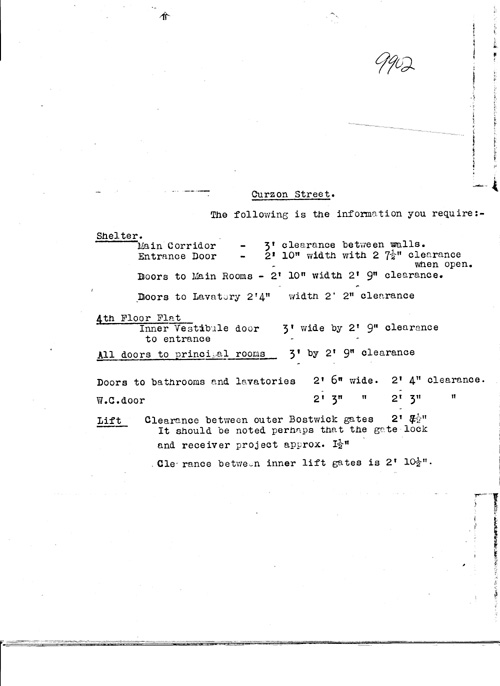 [a333qq02.jpg] - Plans for London apartment11/20/42