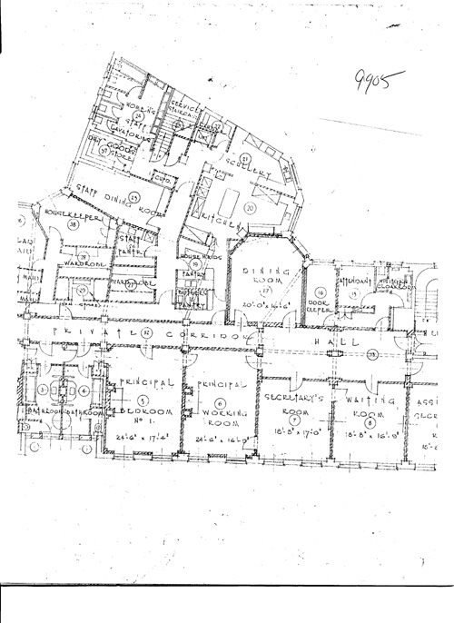 [a333qq05.jpg] - Plans for London apartment11/20/42