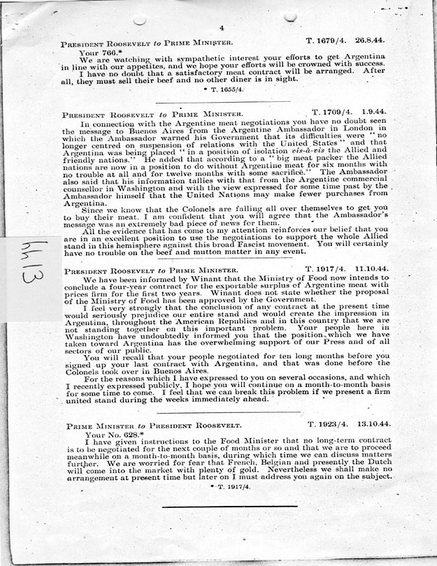 [a335hh13.jpg] - Memorandum E.R. Stettinius,Jr. --> Miss Tully 1/10/45