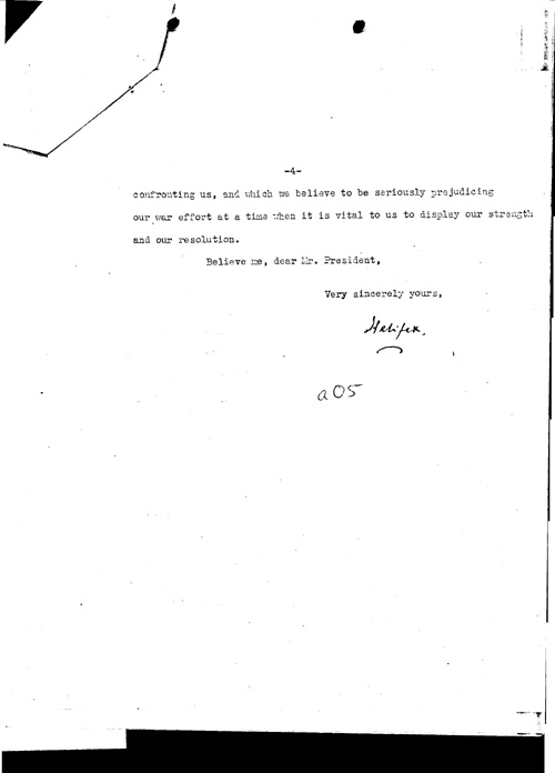 [a337a05.jpg] - FDR to British Ambassador Lord Halifax 2/19/41