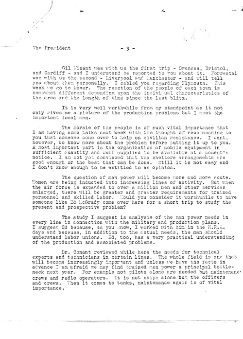 [a338b03.jpg] - Letter, Harriman-->FDR 5/7/1941