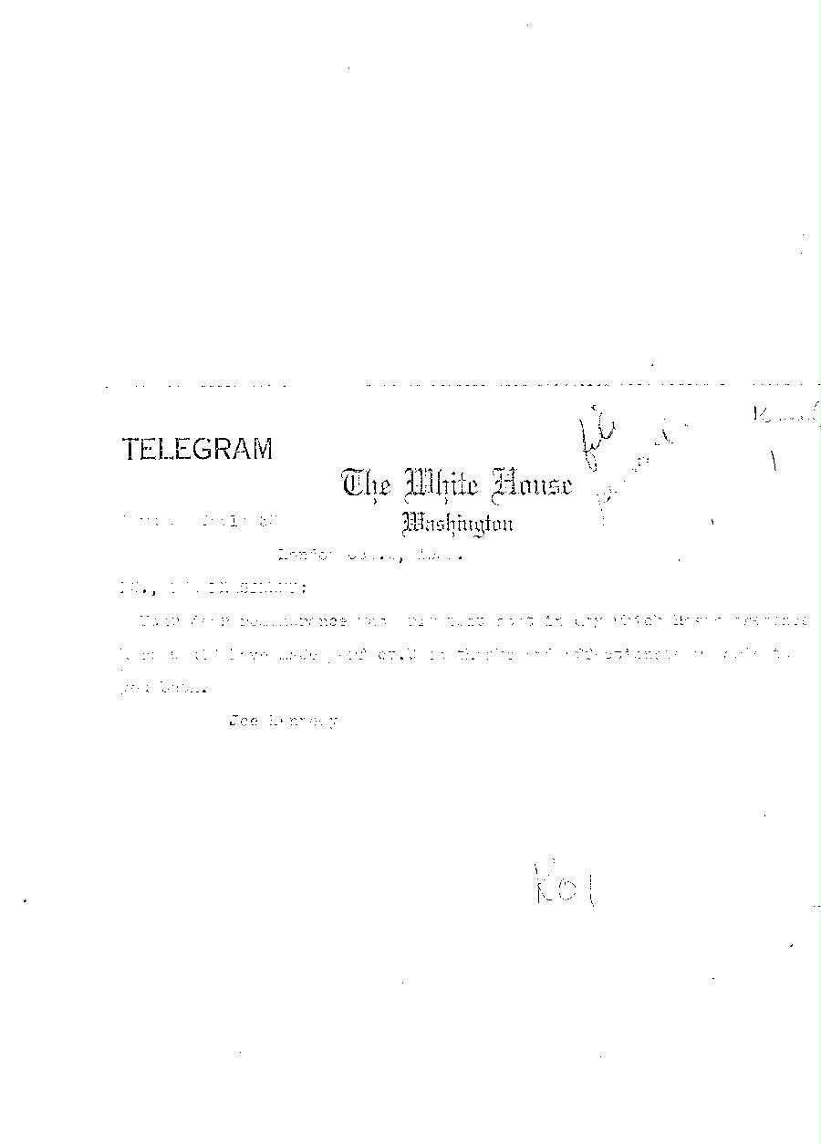 [a340k01.jpg] - Telegram: Kennedy-->FDR  10/9/39