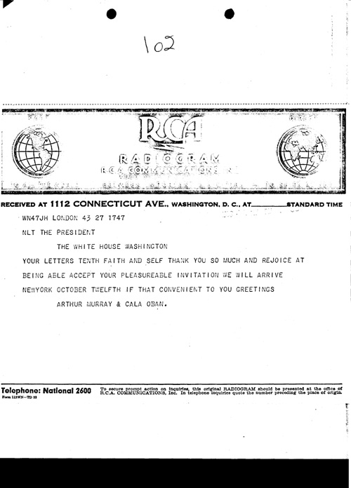 [a348l02.jpg] - Telegram; Arthur Murray and Cala Oban-->FDR 7/27/39