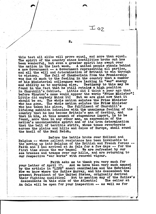 [a349i02.jpg] - Arthur -- > Franklin May 12th 1940 - Page 2